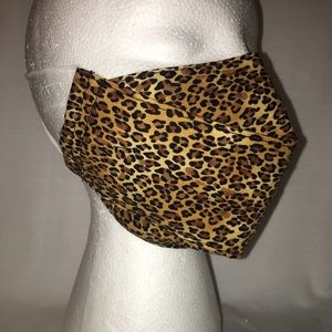 Leopard face mask